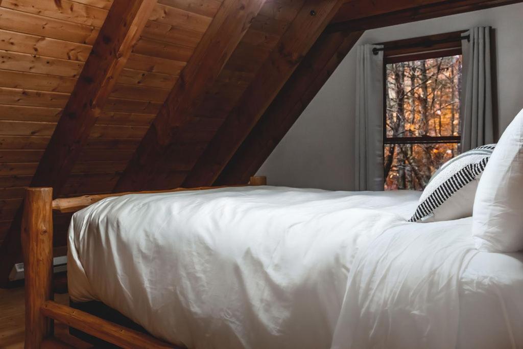 Deer Run Cabin At 36 North - Hot Tub Purlear المظهر الخارجي الصورة